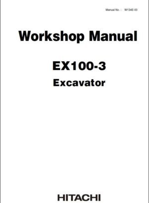 Hitachi EX100ED-3C Service Workshop Manual