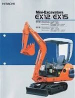 Hitachi Ex12 Mini Excavator Parts Manual