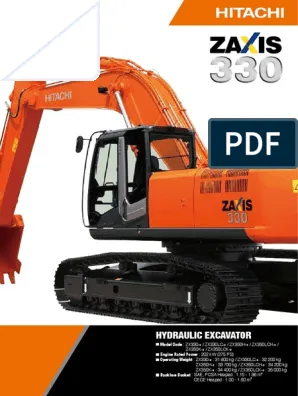 Hitachi Zaxis Zx330 3 Zx330lc 3 Excavator Service Repair Manual