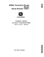 John Deere 9009A Terraincut Mower Repair Manual