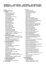 John Deere XUV865E, XUV865M, XUV865R Gator Utility Vehicle Repair Manual