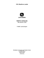 John Deere 310J Backhoe Loaders Parts Catalog Manual