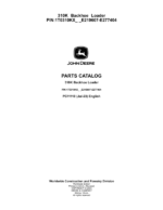 John Deere 310K Backhoes (SN E219607-E277404) Parts Catalog Manual