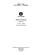 John Deere 204K Loaders (SN 1LU204KX_ _B030899-) Parts Catalog Manual