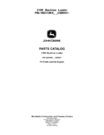 John Deere 310K Backhoes (SN 1BZ310KX_ _C000001) Parts Catalog Manual