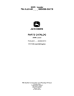 John Deere 244K Loaders (SN B034088-044118) Parts Catalog Manual