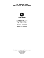 John Deere 310L Backhoe Loaders (SN F273920-390995) Parts Catalog Manual