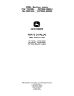 John Deere 310SL Backhoe Loaders (SN C273920-390995 & D273920-390995) Parts Catalog Manual