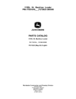 John Deere 310SL HL Backhoe Loaders (SN F273920-390995) Parts Catalog Manual