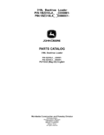 John Deere 310L Backhoe Loaders (SN C000001- & D000001-) Parts Catalog Manual