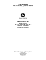 John Deere 1210G T2 RL Forwarders (SN C002101-002508) Parts Catalog Manual