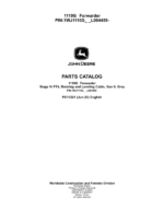 John Deere 1110G FT4 RL Forwarders (SN L004459-) Parts Catalog Manual