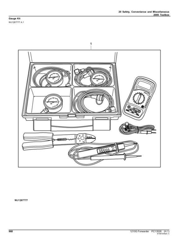 John Deere 1210G T2 RL Forwarders (SN C002509-) Parts Catalog Manual - Image 2