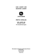 John Deere 300B Backhoes Parts Catalog Manual