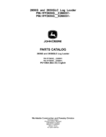 John Deere 2656G, 2656GLC Log Loaders (SN C266001- & D266001-) Parts Catalog Manual