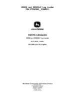 John Deere 2656G, 2656GLC Log Loaders (SN 1FF2656G__F266001-) Parts Catalog Manual