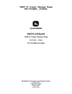 John Deere 1050K PL Crawler Loaders Parts Catalog Manual