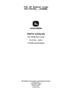 John Deere 310L EP Backhoe Loaders (SN 1T0310EL_ _G390996-) Parts Catalog Manual