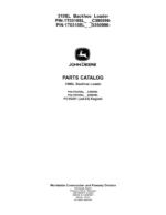 John Deere 310SL Backhoe Loaders (SN C390996- & D390996-) Parts Catalog Manual