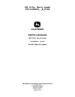 John Deere 204 G Loaders (SN 1LU204GA_ _B_67466-) Parts Catalog Manual