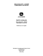 John Deere 200LC, 330LC, 370 Logger Component (SN –081000) Parts Catalog Manual