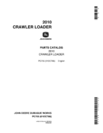 John Deere 2010, 805, 806, 807 Bucket Attachments Parts Catalog Manual