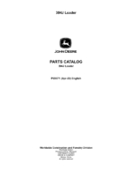 John Deere 304J Loaders Parts Catalog Manual