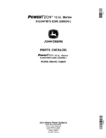 John Deere 12.5L, 6125 Engines Parts Catalog Manual