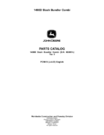 John Deere 1490D T3 Forwarders (SN 002051-) Parts Catalog Manual