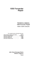 John Deere 1058 Forwarder Repair Technical Manual