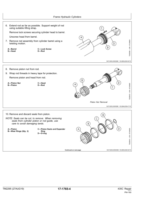 John Deere 435C Log Loader Repair Technical Manual - Image 3