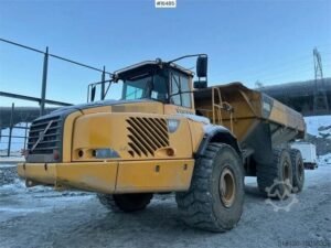 Volvo A25f specs Articulated Hauler Workshop Service Repair