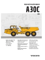 Volvo A30c Articulated Dump Truck Service Repair Manual