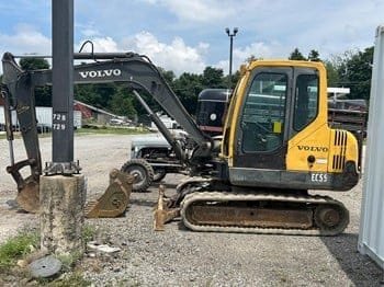 Volvo EC55 Compact Excavator Service Parts Catalogue Manual