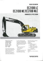 Volvo Ec210b Nlc Excavator Service Repair Manual