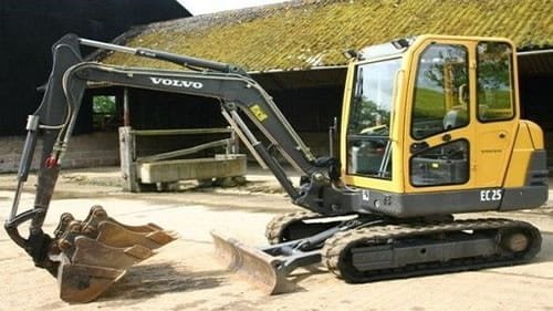 Volvo Ec25 Compact Excavator Service Parts PDF Manual