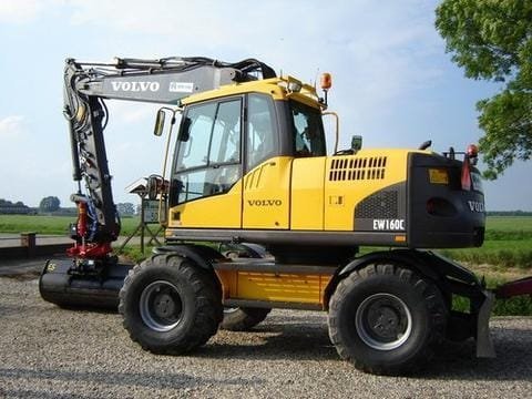 Volvo Ew160c Wheeled Excavator Service Repair Manual