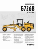 Volvo G726b Motor Grader Service Repair Manual