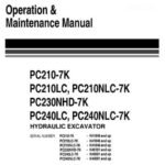 Komatsu PC210LC-7K Hydraulic Workshop Manual