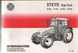 Cnh Case Steyr 9000-Series Tractors Factory Service Manual