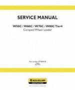 New Holland W50c W60C Tier4 Wheel Loader Service Manual