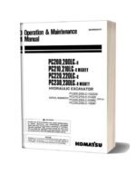 Komatsu PC230-6 Pc200lc-6 Hydraulic Excavator Repair Manual