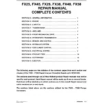 New Holland Nh Fx25 Fx45 Harvesters Parts Manual