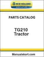 New Holland Tg210 Tractor Illustrated Parts Manual