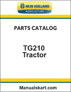 New Holland Tg210 Tractor Illustrated Parts Manual