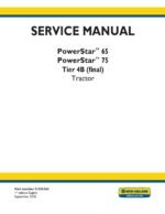 New Holland 65 75 Powerstar Tier 4B Final Tractor Service Manual