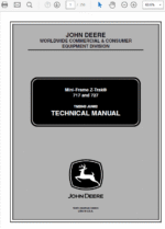 John Deere 717, 727 ZTrak Technical Service Manual
