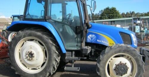 New Holland Tl70a Tl80a Tl90a Tl100a Tractor Operator & Maintenance Manual