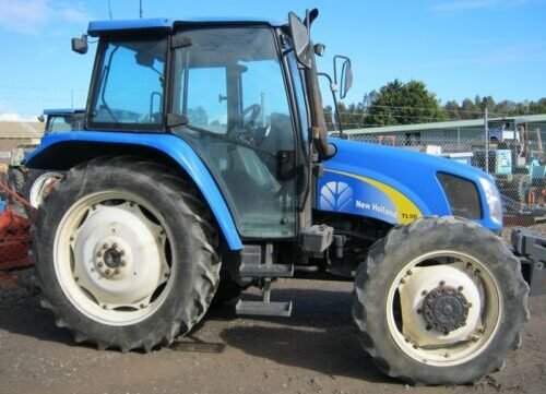 New Holland Tl70a Tl80a Tl90a Tl100a Tractor Operator & Maintenance Manual