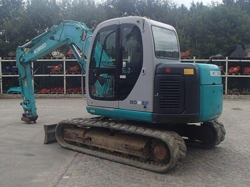 Kobelco SK80MSR-1E Crawler Excavator Parts Manual